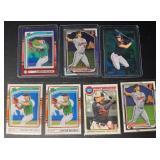 Jackson Holliday 7-Card Baltimore Orioles Rookie/Insert MLB Baseball Card Lot