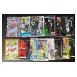 16-Card NFL Star Rookie Football Card Lot (Henderson, McBride, Shough, and more!)