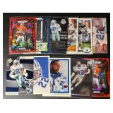 Emmitt Smith 11-Card Dallas Cowboys Parallel/Insert Football Card Lot