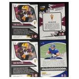 Cam Skattebo 4-Card New York Giants Rookie Football Card Lot
