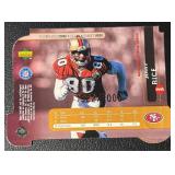 Jerry Rice 1998 Upper Realm Die-Cut San Francisco 49ers Football Card 1322/2000