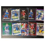 James Cook 10-Card Buffalo Bills Insert/Parallel Football Card Lot