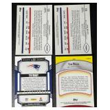 Tom Brady 4-Card w/ Refractor New England Patriots Football Card Lot