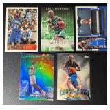 Kevin Garnett Minnesota Timberwolves 5-Card Basketball Card Lot