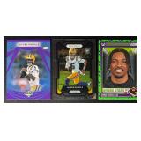 Jayden Daniels 3-Card Washington Commanders Rookie Football Card Lot