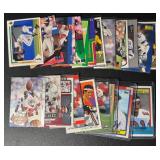Deion Sanders 22-Card Baseball/Football Card Lot
