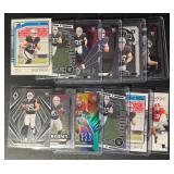 Brock Bowers 12-Card Las Vegas Raiders Rookie Football Card Lot
