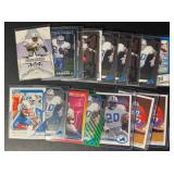 Barry Sanders Detriot Lions 17-Card Football Card Lot