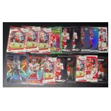 Patrick Mahomes 17-Card Kansas City Chiefs Football Card Lot