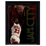 Michael Jordan Jam City Insert 1995-96 Fleer Ultra #3 Basketball Card