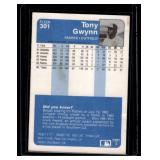 Tony Gwynn 2nd Year 1984 Fleer #301 Vintage Baseball Card