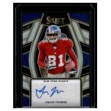 Amani Toomer Auto 2023 Select Prizm #SELS-ATO Football Card