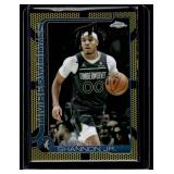 Terrence Shannon Jr. /275 2025 Topps Chrome #197 Numbered 196/275 Minnesota Timberwolves Baseball Card