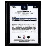 Terrence Shannon Jr. /275 2025 Topps Chrome #197 Numbered 196/275 Minnesota Timberwolves Baseball Card