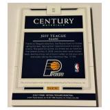 Jeff Teague /30 National Trasures Game-Worn Patch 2016-17 Century Materials #42 Numbered 18/30 Basketball Card
