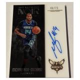 Michael Kidd-Gilchrist /75 Auto 2016-17 Noir #6 Numbered 40/75 Basketball Card
