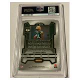 Jayden Reed RC Red/White/Blue Prizm PSA Mint 2023 #334 Green Bay Packers Rookie Football Card