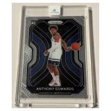 Anthony Edwards RC Silver Prizm 2020-21 #258 Rookie Minnesota Timberwolves Basketball Card