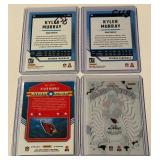 Kyler Murray 4 Card Football Lot