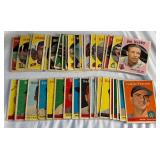 1958 and 1959 Topps 50 Card Vintage Baseball Lot - Lower Grade