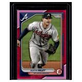 Austin Riley /299 Pink SP 2024 Bowman #58 Baseball Card