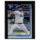 Clayton Kershaw X-Fractor 2019 Topps Chrome #112 Baseball Card
