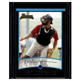 Justin Morneau RC 2001 Bowman #361 Rookie Minnesota Twins Baseball Card