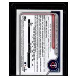 Daiber De Los Santos /125 Green Refractor 2024 Bowman Chrome #BDC-105 Numbered 39/125 Baseball Card