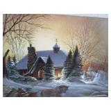 Heading Home, Redlin Print