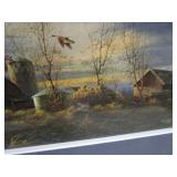 Silent Sunset, Redlin Print