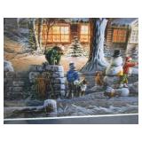 Winter Wonderland, Redlin Print