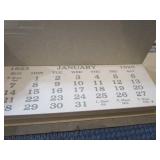 1923 Carlson Creamery Co, Rush City, MN Calendar