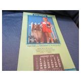 1948 Calendar Edin Motor Sales, Hinckley, MN