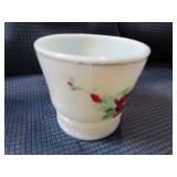 Antique Custard Glass Souvenir Cup - Chisago City, MN