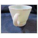 Antique Custard Glass Souvenir Cup - Chisago City, MN