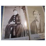 10 Cartes de Visite Cabinet Cards