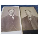 10 Cartes de Visite Cabinet Cards