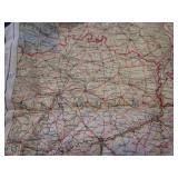 WWI & WWII Hankies, Pilots Silk Map,  Sweetheart Silk, Flying High Artwork