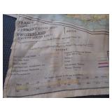 WWI & WWII Hankies, Pilots Silk Map,  Sweetheart Silk, Flying High Artwork