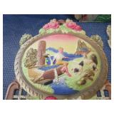 German Embossed Die Cut Calendar Tops