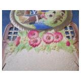 German Embossed Die Cut Calendar Tops