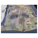 German Embossed Die Cut Calendar Tops