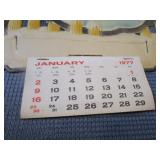 1977 & 1979 German Calendars