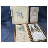 Framed Quotes & Antique Poetry