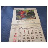 1942 Henning, 1942 Fox Home, 1963 Elbow Lake Calendars