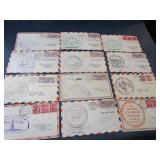 12 First Day Air Mail 1931