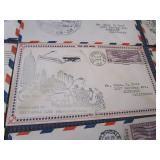 12 First Day Air Mail 1931