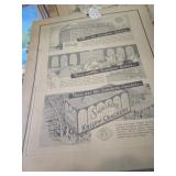 Sunshine Biscuit 1937 Calendar, Salesman Sample 1950