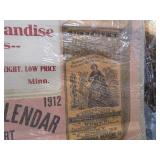 1912 Stark MN Calendar, Hals & Sons