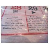 1912 Stark MN Calendar, Hals & Sons